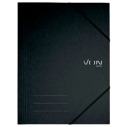 Artikelbild 2 für VON LEITZ Eckspanner DIN A4 schwarz, 1 St., Artikelnummer 635229