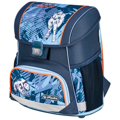 Artikelbild 3 für herlitz Schulranzen-Set Loop Plus TechMech Kunstfaser grün, Artikelnummer 556393