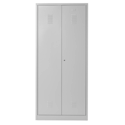 Artikelbild 4 für Gürkan Putzmittelschrank 104527 lichtgrau 4 Fachböden 80,0 x 50,0 x 180,0 cm, aufgebaut, 1 St., Artikelnummer 242762