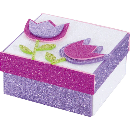 Artikelbild 3 für folia Moosgummi Glitter Magic mehrfarbig 5 Bogen, Artikelnummer 816350