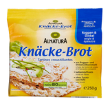 Artikelbild 1 für ALNATURA Bio Roggen & Dinkel Knäckebrot 250,0 g, 1 St., Artikelnummer 293138