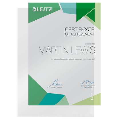 Artikelbild 14 für LEITZ Sichthüllen Premium 4100 DIN A4 glasklar glatt 0,15 mm, 100 St., Artikelnummer 578682