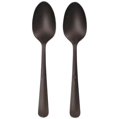 Artikelbild für circulware RESBONSIBLES Mehrweg-Löffel, Kunststoff schwarz, 100 St., Artikelnummer 890357