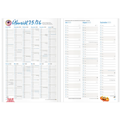 Artikelbild 7 für Häfft® Verlag Hausaufgabenheft Game On 2025/2026 liniert DIN A5 ohne Rand, 88 Blatt, 1 St., Artikelnummer 590739
