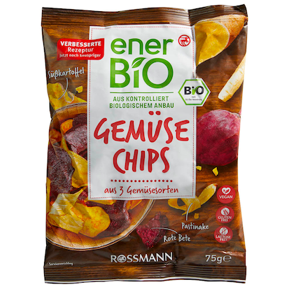 Artikelbild 2 für enerBiO Bio Gemüse Chips 75,0 g, Artikelnummer 510887