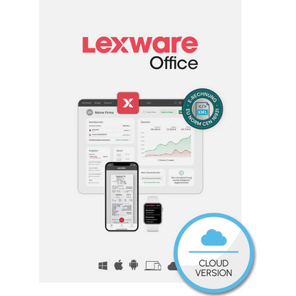 Artikelbild für LEXWARE Office XL (365 Tage) Software Vollversion (Download-Link), Artikelnummer 765307