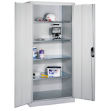 Artikelbild 1 für CP Stahlschrank 8922-052 S10160 lichtgrau 4 Fachböden 93,0 x 60,0 x 195,0 cm, aufgebaut, 1 St., Artikelnummer 150906