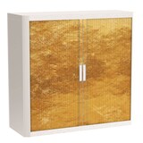 Artikelbild 1 für PAPERFLOW easyOffice Classic Chic Rollladenschrank 61392 2 Fachböden 110,0 x 41,5 x 104,0 cm, Artikelnummer 209777