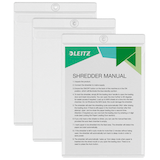 Artikelbild 1 für LEITZ Sichttaschen 4095 DIN A5 transparent genarbt 0,18 mm, 10 St., Artikelnummer 382440