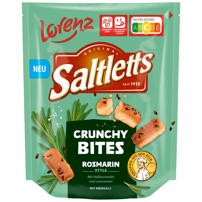 Artikelbild für Saltletts Crunchy Bites Rosmarin 100,0 g, 1 St., Artikelnummer 691596