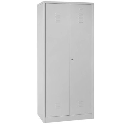 Artikelbild 8 für Gürkan Putzmittelschrank 104527 lichtgrau 4 Fachböden 80,0 x 50,0 x 180,0 cm, aufgebaut, 1 St., Artikelnummer 242762