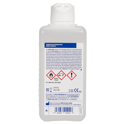 Artikelbild 4 für HARTMANN Bacillol® AF Desinfektionsmittel 0,5 l, Artikelnummer 277131