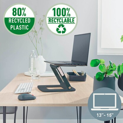 Artikelbild 20 für LEITZ Laptop-Ständer Ergo dunkelgrau, Artikelnummer 453049