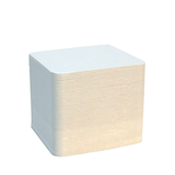 Artikelbild 1 für folia Bastelfilz Bierfilze blanko eckig weiß 100 St., Artikelnummer 690168