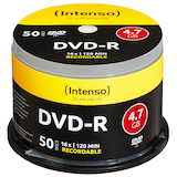 Artikelbild 1 für Intenso DVD-R 4,7 GB, 50 St., Artikelnummer 909366