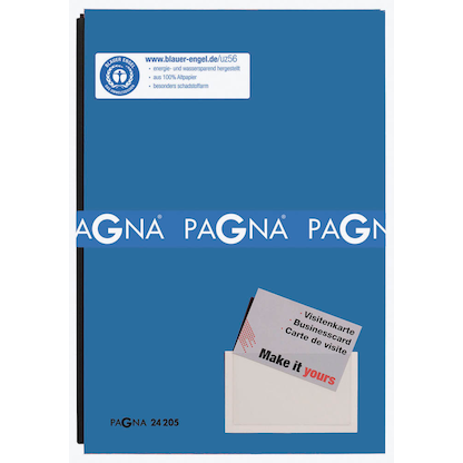Artikelbild 2 für PAGNA Unterschriftenmappe 20 Fächer blau, 1 St., Artikelnummer 168561