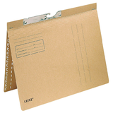 Artikelbild 1 für LEITZ Pendelhefter 2114 Karton naturbraun DIN A4 1x kaufmännische Heftung, 50 St., Artikelnummer 117008