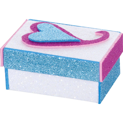 Artikelbild 4 für folia Moosgummi Glitter Magic mehrfarbig 5 Bogen, Artikelnummer 816350