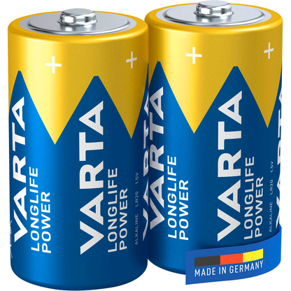 Artikelbild für VARTA Batterien LONGLIFE Power Alkali-Mangan Baby C 1,5 V, 2 St., Artikelnummer 552899