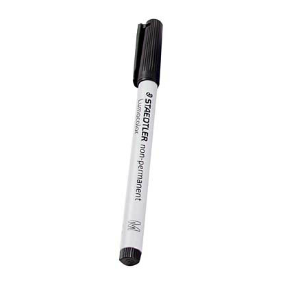 Artikelbild 2 für STAEDTLER Lumocolor Folienstifte schwarz 1,0 mm non-permanent, 10 St., Artikelnummer 147629
