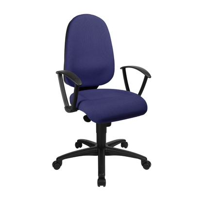 Artikelbild 7 für Topstar Bürostuhl Syncro Pro 5, S500 G26 Stoff blau, Gestell schwarz, Artikelnummer 350633