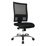 Artikelbild 1 für Topstar Bürostuhl Nito, PRONETSYT20 Stoff schwarz, Gestell alu, Artikelnummer 441741