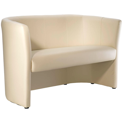 Artikelbild 3 für Nowy Styl 2-Sitzer Sofa Club Duo beige Kunstleder 129,0 x 63,0 x 77,0 cm, 1 St., Artikelnummer 314781