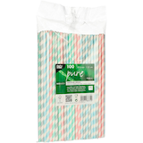 Artikelbild 1 für 100 PAPSTAR Strohhalme pure farbsortiert, Artikelnummer 329171