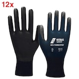 Artikelbild 1 für NITRAS SAFETY unisex Arbeitshandschuhe 8815 Flexible Fit MF blau Größe 10, 12 Paar, Artikelnummer 643987