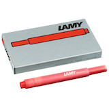 Artikelbild 1 für LAMY Tintenpatronen für Füller T10 rot, 5 St., Artikelnummer 416110