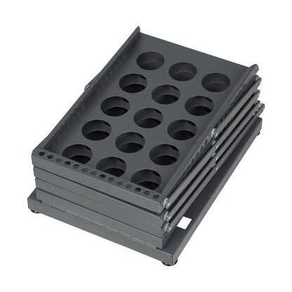 Artikelbild 5 für update displays Prospektständer schwarz DIN A4 4 Fächer 38,0 x 28,0 x 135,0 cm, 1 St., Artikelnummer 646796