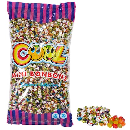 Artikelbild für COOL MINI'BONBONS Bonbons 1500 St./ 3,0 kg, Artikelnummer 690844