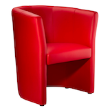 Artikelbild 1 für Nowy Styl Besuchersessel rot Kunstleder 70,0 x 63,0 x 77,0 cm, 1 St., Artikelnummer 416503