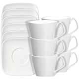 Artikelbild 1 für Ritzenhoff & Breker Kaffeetassen-Set Arena weiß 180,0 ml, 6 St., Artikelnummer 495376