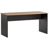 Artikelbild 1 für MÖBELPARTNER Aino Schreibtisch artisan-eiche, schwarz rechteckig, Wangen-Gestell schwarz 150,0 x 65,0 cm, Artikelnummer 172329
