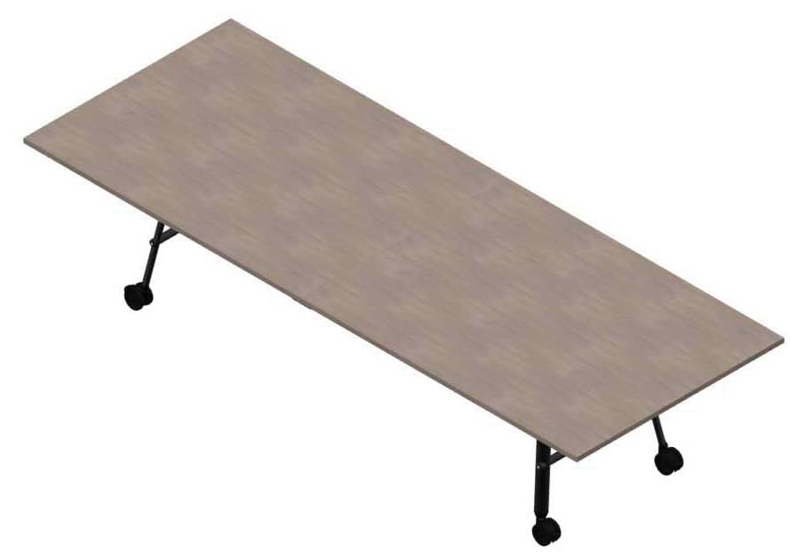 Mobiler Konferenztisch Auf Rädern - Klappbarer Meetingtisch Für Büro & Schule