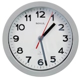 Artikelbild 1 für MAUL Funkwanduhr MAULstep weiß silber Kunststoff, Ø 20,0 cm, Artikelnummer 301909