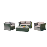 Artikelbild 1 für Garden Pleasure Loungegruppe Avila grau Kunststoff, Metall, 12-teilig, Artikelnummer 193995