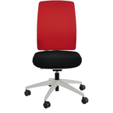 Artikelbild 1 für ORIGINAL STEIFENSAND Bürostuhl Eserio Stoff rot, Gestell grau, Artikelnummer 874673