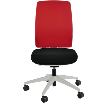 Artikelbild für ORIGINAL STEIFENSAND Bürostuhl Eserio Stoff rot, Gestell grau, Artikelnummer 874673