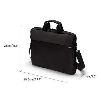 Artikelbild 2 für DICOTA Laptoptasche Slim Case ONE Recycling-PET schwarz D32092-RPET bis 40,6 cm (16 Zoll), Artikelnummer 611097