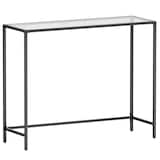 Artikelbild 1 für VASAGLE Konsolentisch rechteckig Glas schwarz 100,0 x 35,0 x 80,0 cm, 1 St., Artikelnummer 289559