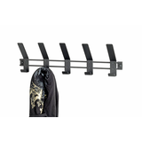Artikelbild 1 für HAKU Möbel Wandgarderobe 54534 schwarz Metall 5 Haken 52,0 x 14,0 cm, Artikelnummer 340586