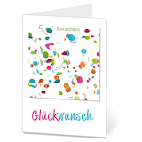 Artikelbild 1 für LUMA Gutschein Konfetti AM1043 DIN B6, 1 St., Artikelnummer 753933