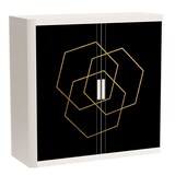 Artikelbild 1 für PAPERFLOW easyOffice Classic Chic Rollladenschrank 61408 2 Fachböden 110,0 x 41,5 x 104,0 cm, Artikelnummer 209567