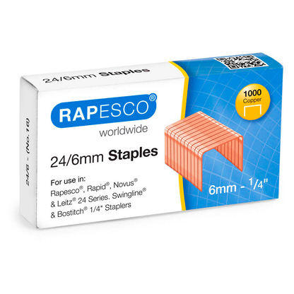 Artikelbild 2 für RAPESCO® Heftklammern 24/6, 1.000 St., Artikelnummer 620570