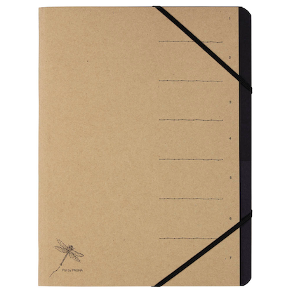 Artikelbild 13 für AKTION: PAGNA Pultordner A-Z schwarz, 2 St. + GRATIS PAGNA Ordnungsmappe Pur 7 Fächer braun, Artikelnummer 336881