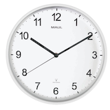 Artikelbild 1 für MAUL Funkwanduhr MAULsprint weiß Kunststoff, Ø 30,5 cm, Artikelnummer 301939