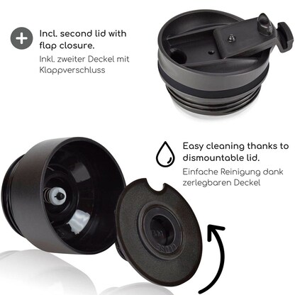 Artikelbild 7 für Milu Isolierbecher schwarz 210,0 ml, 1 St., Artikelnummer 366684