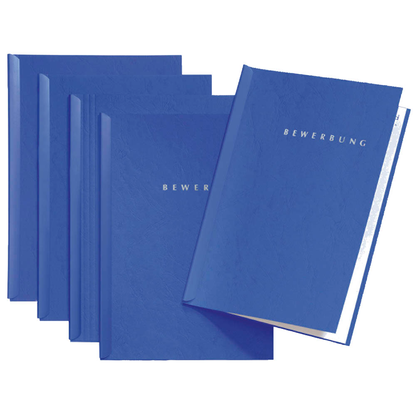 Artikelbild für PAGNA Bewerbungsmappen Start DIN A4 blau, 5 St., Artikelnummer 872226